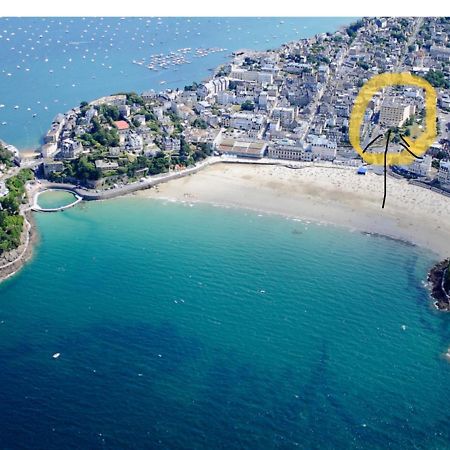 2 Pieces Terrasse Vue Mer Dinard Exterior foto